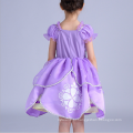 Crianças princesa roupas de bebê dos desenhos animados custome cosplay vestidos meninas sino vestidos de festa princesa